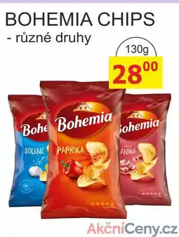 BENE Nápoje Bohemia Chips 130g, různé druhy nabídka
