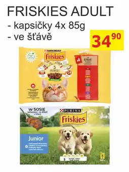 BENE Nápoje FRISKIES ADULT - kapsičky 4x 85g nabídka