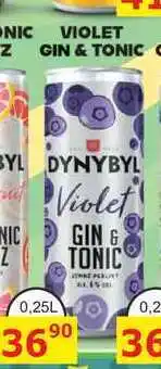 BENE Nápoje DYNYBYL VIOLET GIN & TONIC 0,25L míchaný drink nabídka