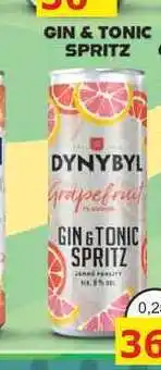 BENE Nápoje DYNYBYL GIN & TONIC SPRITZ 0,25L míchaný drink nabídka