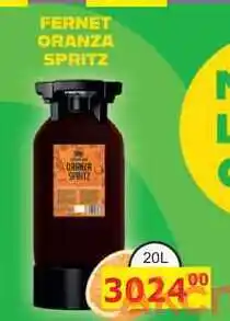 BENE Nápoje FERNET ORANZA SPRITZ 20L nabídka