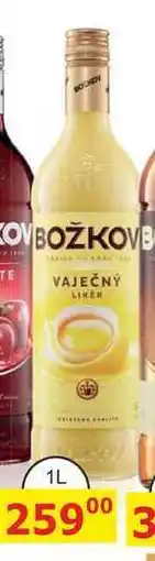 BENE Nápoje Božkov Vaječný likér 1l nabídka