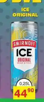 BENE Nápoje SMIRNOFF ICE ORIGINAL 0,25L míchaný drink nabídka
