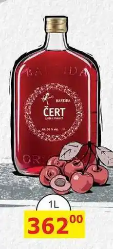 BENE Nápoje BARTIDA ČERT 1l nabídka