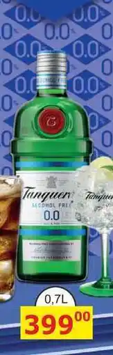 BENE Nápoje Tanqueray Gin alcohol free 700ml nabídka