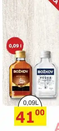 BENE Nápoje Božkov Vodka 0,09l nabídka
