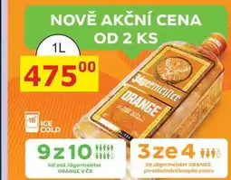 BENE Nápoje Jägermeister ORANGE 1L nabídka