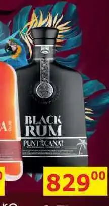 BENE Nápoje PUNTACANA BLACK RUM 0,7l nabídka