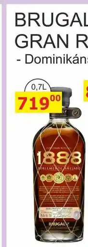 BENE Nápoje Brugal 1888 Gran Reserva 0,7l 40% nabídka