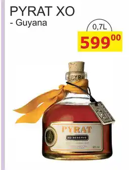 BENE Nápoje PYRAT XO - Guyana 0,7L nabídka