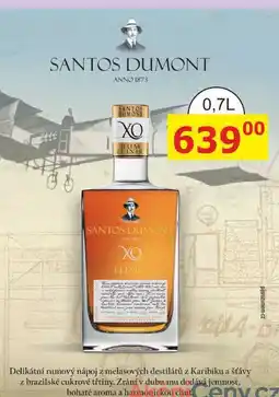 BENE Nápoje SANTOS DUMONT XO RUM ELIXIR 0,7L nabídka
