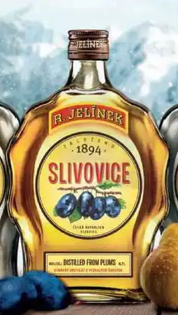 BENE Nápoje R. JELÍNEK Slivovice Zlatá 3y 0,7l 45% nabídka