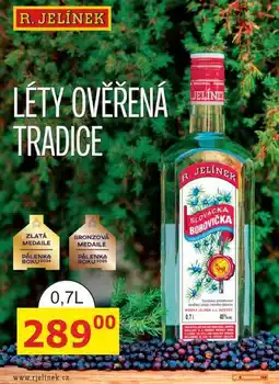 BENE Nápoje R. JELÍNEK SLOVACKÁ BOROVIČKA 0,7L nabídka