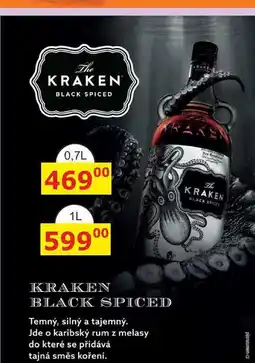 BENE Nápoje KRAKEN BLACK SPICES 0,7l nabídka