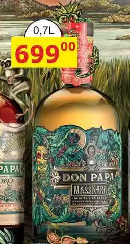 BENE Nápoje Don Papa Masskara 0,7l 40% nabídka
