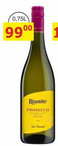 BENE Nápoje Riunite PROSECCO TREVIDO 0,75L nabídka