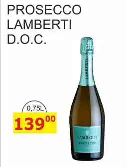 BENE Nápoje PROSECCO LAMBERTI D.O.C. 0,75L nabídka