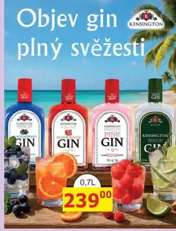 BENE Nápoje KENSINGTON gin 0,7L nabídka