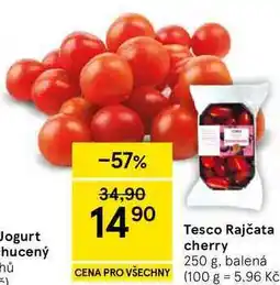 Tesco Tesco Rajčata cherry, 250 g. balená nabídka