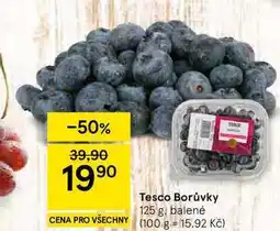 Tesco Tesco Borůvky, 125 g, balené nabídka