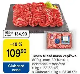 Tesco Tesco Mleté maso vepřové, 800 g nabídka