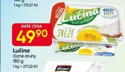 Hruška Lučina 180g, vybrané druhy nabídka