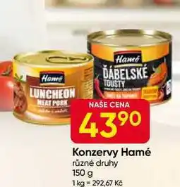 Hruška Hamé Ďábelské tousty směs na topinky 150g nabídka