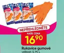 Hruška Niteola Rukavice gumové velikost: S, M, L nabídka