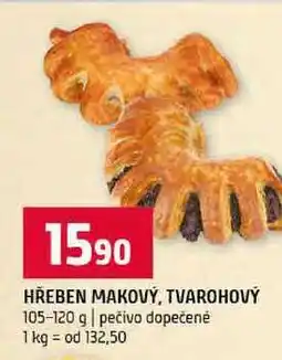 Terno HŘEBEN MAKOVÝ, TVAROHOVÝ 105-120 g pečivo dopečené nabídka