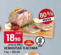 Terno VENKOVSKÁ TLAČENKA 100g nabídka