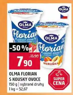 Terno OLMA FLORIAN S KOUSKY OVOCE 150 g vybrané druhy nabídka