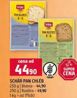 Terno SCHÄR PAN CHLÉB 250 g Blanco 250 g Rustico nabídka