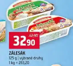 Terno ZÁLESÁK 125 g vybrané druhy nabídka