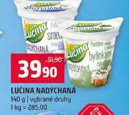 Terno LUČINA NADÝCHANA 140 g vybrané druhy nabídka