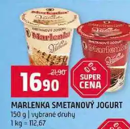 Terno MARLENKA SMETANOVÝ JOGURT 150 g vybrané druhy nabídka