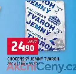 Terno CHOCEŇSKÝ JEMNÝ TVAROH 250 g nabídka
