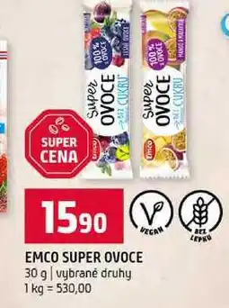 Terno EMCO SUPER OVOCE 30 g vybrané druhy nabídka