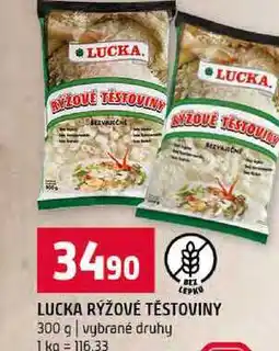 Terno LUCKA RÝŽOVÉ TĚSTOVINY 300 g vybrané druhy nabídka