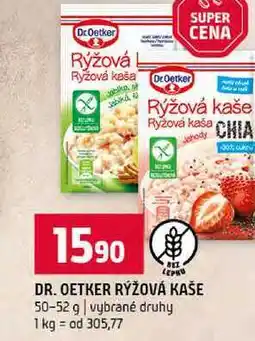 Terno DR. OETKER RYŽOVÁ KAŠE 50-52 g vybrané druhy nabídka