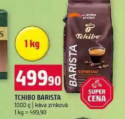 Terno TCHIBO BARISTA 1000 g káva zrnková nabídka
