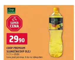 Terno COOP PREMIUM SLUNEČNICOVÝ OLEJ 1l nabídka