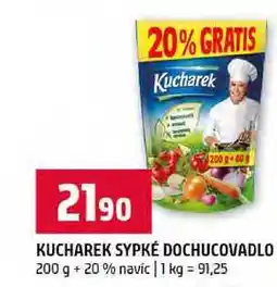 Terno KUCHAREK SYPKÉ DOCHUCOVADLO 200 g + 20% navíc nabídka