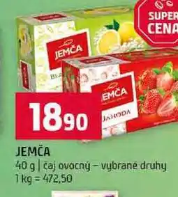 Terno JEMČA 40 g čaj ovocný vybrané druhy nabídka