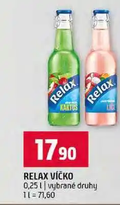 Terno RELAX VÍČKO 0,25l vybrané druhy nabídka