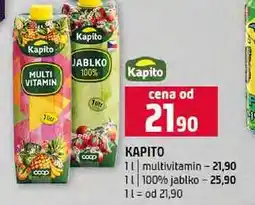 Terno KAPITO 1l multivitamin 100% jablko 1l nabídka