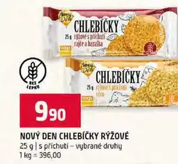 Terno NOVÝ DEN CHLEBÍČKY RÝŽOVÉ 25 g s příchutí vybrané druhy nabídka