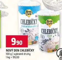 Terno NOVÝ DEN CHLEBÍČKY 100 g vybrané druhy nabídka
