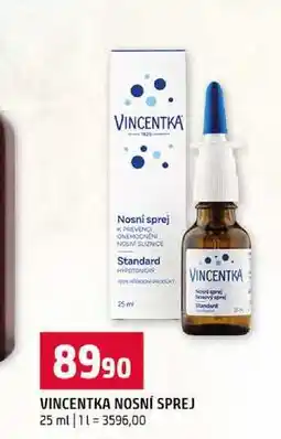 Terno VINCENTKA NOSNÍ SPREJ 25 ml nabídka