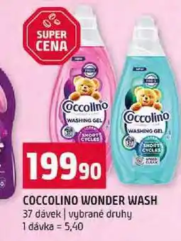 Terno COCCOLINO WONDER WASH 37 dávek vybrané druhy nabídka