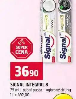 Terno SIGNAL INTEGRAL 8 75 ml zubní pasta vybrané druhy nabídka